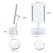 Artifi Lighted Vanity Mirror, Lighted Makeup Mirror with Acrylic Makeup Organizer and Removable 7X Magnification Makeup Mirror with Lights, Xmas Gifts