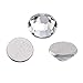 1440 Pack Crystal Flat Back Rhinestone Round Diamante Gems, Non-Self-Adhesive (Clear, 5 MM)