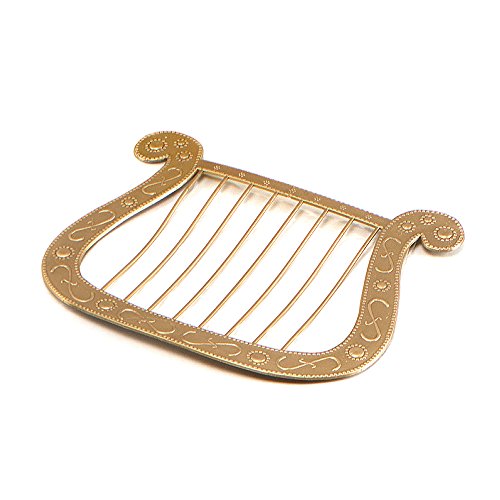 Bristol Novelty BA221 Angel Harp Gold, One Size