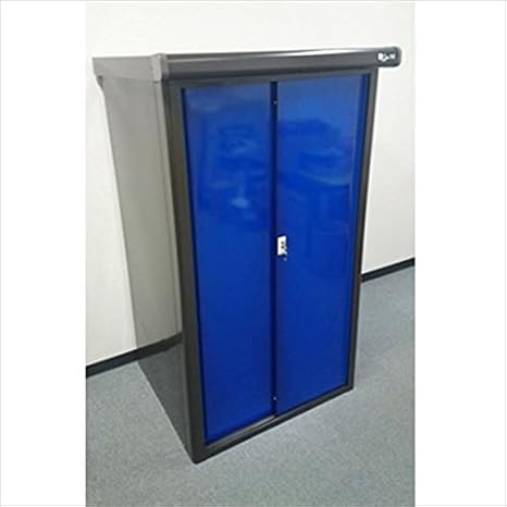 Amazon 配送条件限定商品 ダイマツ プレミアム収納庫 Dm 0975b 物置 おしゃれ 小型 物置 屋外 Diy向け ブルー 物置 倉庫