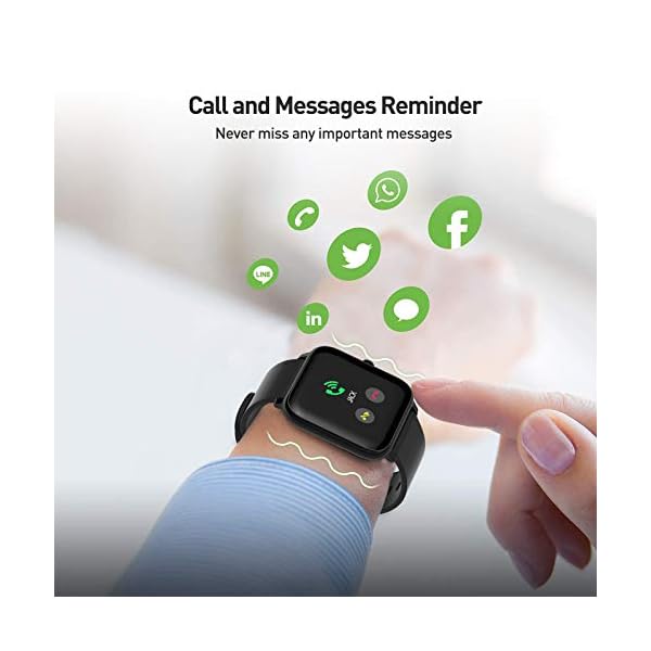 IDEALROYAL-Smart-Watch-P22-Fitness-Activity-Tracker-with-Heart-Rate-Monitor-Sleep-Monitor-Smart-Watch-Bluetooth-Camera-Control-14-Waterproof-Full-Touch-Screen-Smart-Band-Men-Women-for-Android-iOS Smart Watch, IDEALROYAL Fitness Tracker with Heart Rate Monitor, Sleep Monitor,1.4" Touch Screen,Waterproof Smartwatch Bluetooth Camera Control Fitness Watch for Man Woman Android iOS