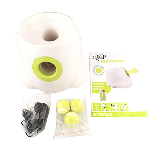 image for Livebest Interactive Ball Launcher Tennis Ball Throwing Machine,Launch