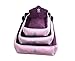 Luxury Princess Pet Bed for Dogs Cats,Washable Dog Bed for Small Medium Dogs and Large Cats with Blanket and Pillow, Dog/Cat Sofa Bed(M,Pink)