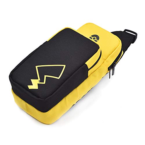 Nintendo Switch Adventure Pack (Pikachu Edition) Travel Bag by HORI - Officially Licensed by Nintend - //coolthings.us