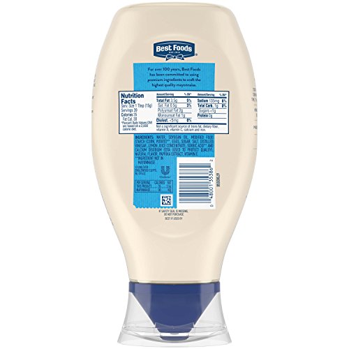 Best Foods Mayonnaise Light Mayo 3 ct For a Creamy Condiment or