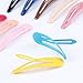 100 Pcs Snap Hair Clips Non-Slip Metal Barrettes for Babies Kids Toddler Girls and Women (2 Inch)
