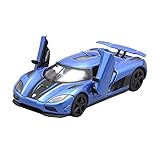 FidgetGear 1:32 Koenigsegg Agera R Supercar Car Model Metal Diecast Toy Vehicle Blue Gift