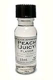The Flavor Apprentice Professional Food Flavorings (15 ml/ 0.5 oz) Peach (Juicy)