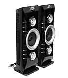 Barry John 096 Multimedia Speakers 60W Tower Speaker (Black, 2.0 Channel)