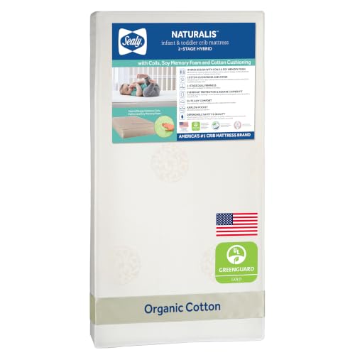 Sealy Baby Naturalis Hybrid Crib Mattress