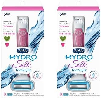 schick hydro silk trimstyle moisturizing razor