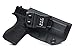 B.B.F Make IWB KYDEX Holster Fit: Glock 42 | Retired Navy Owned Company | Inside Waistband | Adjustable Cant (Black, Left Hand Draw (IWB))