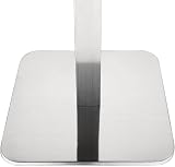 Bolero Square Stainless Steel Table Base 680x400mm Indoor Kitchen Bistro Cafe view 2