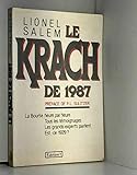 Le krach de 1987 (French Edition) by 