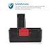 Powerextra 5.0Ah 19.2v Craftsman Lithium Replacement Battery Compatible with Craftsman C3, 130279005, 11375 11376, 11045,1323903, 315.115410, 315.11485, 315.114850, 315.114852,2Pack
