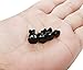 ORAZIO 8 Pairs Stainless Steel Mens Womens Stud Earrings Pierced Cubic Zirconia Earrings, 7mm-10mm