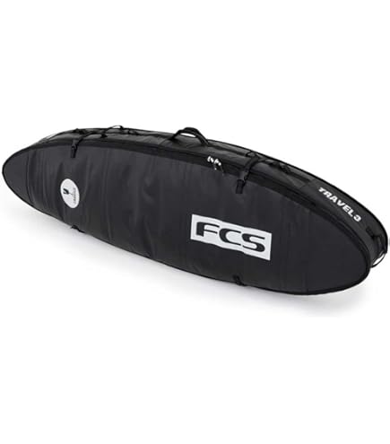 TRANSPORTER FUN BOARD CASE 7’6” Amazon.com : FCS Travel 2 Funboard Surfboard Bag Black/Grey