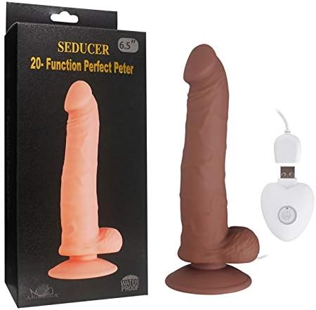 YDQMDLC Thrûsting Rotating Vibrating for Women Bedroom Pleasure Play YDQMDLC (Color : Brown)