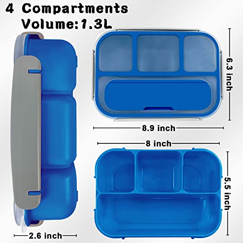 Fithome Leakproof Bento Box with Compartments and