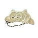 EleCharm Lambs Wool Patch Eye Mask Eyeshade Cover Cute Sleeping Blinder