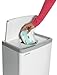 Janibell M400DS ABS 13-Gallon Commercial Diaper Disposal System with Extra Odor Control, Foot Pedal, Rectangular, 15-3/4