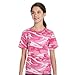 Expression Tees Kids Plain Blank T-Shirt Small Pink Camo