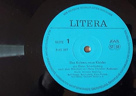 Hans Christian Andersen Hans Christian Andersen Des Kaisers Neue Kleider Litera 8 65 397 Amazon Com Music