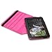 Fosmon GYRE Series 360 Degree Rotating Leather Case with Multi Angle Stand + Sleep/Wake Function for Google Nexus 10 Tablet (Pink)