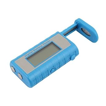 eDealMax Universal Azul Digital LCD DE 9 voltios comprobador de baterías múltiples tamaños