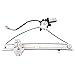MILLION PARTS Power Window Regulator with Motor Assembly Front Driver Side Replacement Fits for 98-02 Honda Accord 741-766