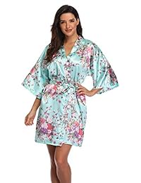 Traje de novia de satén para mujer, diseño floral