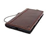Genuine Leather Hard Case Nokia Lumia 1520 Flip Cover Wallet Book Handmade Hard Stand Id