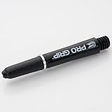 9 x TARGET PRO GRIP BLACK SHORT DARTS STEMS SHAFTS (3 sets)