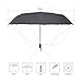 Free Walker 10 Ribs 45In Automatic Folding Umbrella with Double Canopy Rain & Wind Resistant Windproof Waterproof UV Protection Sturdy Portable Golf Umbrella for Men and Women