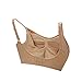 Breastfeeding Bra Pregnancy Maternity Bralette 3 pairs Removable Smart Pad 3 Extenders 3PK HuaErZui