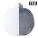 BT21 Van Character Plush Stuffed Animal Cute Face Toy Pillow Room Décor, 16.5 Inch, Grey