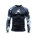 Anthem Athletics NEW! 10+ Styles HELO-X Long Sleeve Rash Guard Compression Shirt - BJJ, MMA, Muay Thai - Snow Camo Hex - Medium