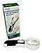 10x LED Small Handheld Lighted Magnifying Glass: Magnifier Lens for Coins, Jewelry, Reading, Stamps, Hobbyists, Macular Degeneration, Low Vision Aid, Visually Impaired