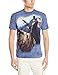 The Mountain Lincoln The Emancipator Adult T-Shirt, Blue, Large