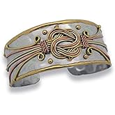 Anju Jewelry Janya Collection Mixed Metal Cuff Bracelet
