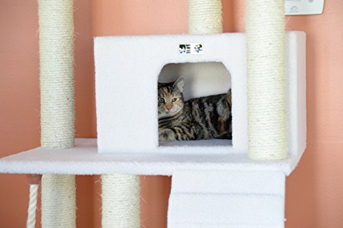 Armarkat B8201 82" Classic Cat Tree Model, Ivory