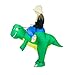 Bodysocks Jurassic Green Dinosaur Inflatable Costume for Adults (One Size)