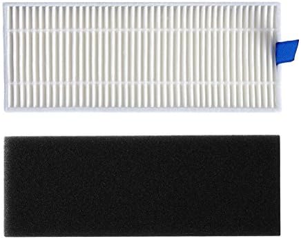 10-Pack Replacement High Efficiency Filter &amp; Sponge Kit for Eufy 11+ Robot Vacuum Cleaner (10 filters &amp; 10 Sponges)