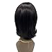 NEWNESS Human Hair Wigs Front Lace Short Bob Cut Style Virgin Unprocessed Brazilian for Black Women with Bangs 14