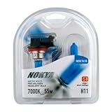NOKYA Arctic White H11 55w Halogen Headlight Bulbs