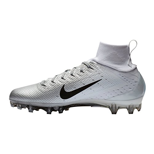 Nike Men's Vapor Untouchable 3 Pro Football Cleats - White/Grey, 9.5 D(M) US Nike Men's Vapor Untouchable 3 Pro Football Cleats - White/Grey, 9.5 D(M) US
