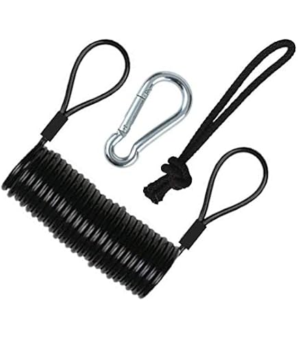 Amazon.com : Burton XM Powsurf Leash, Black, One Size : Sports
