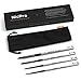 Nicpro 4 PCS Professional Watercolor Paint Brush Set, Artist Squirrel Paint Brushes Round for Painting Gouache Mop