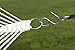 Unvert Extra Heavy Duty Cotton Hammock Double Person Solid Wood Spreader Outdoor W/hook (Cotton- White, HD 2-Person 500L