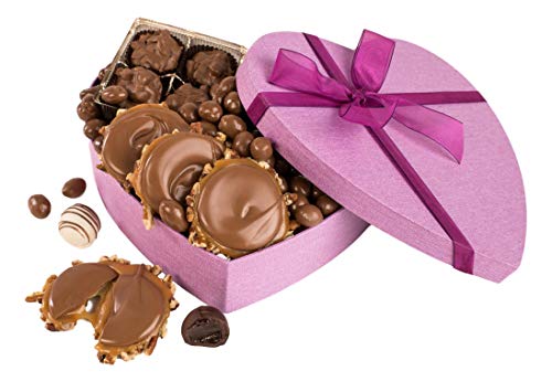 Gourmet Chocolate Candy Valentine’s Day Heart Gift Box | Savannah’s Candy Kitchen